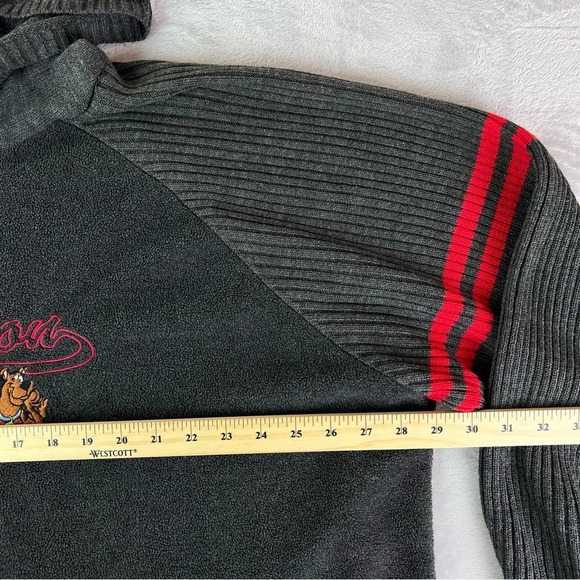 Scooby-Doo Cartoon Network 2007 Hooded Sweatshirt/Sweater Women's XL* Grey Y2k - Picture 13 of 16